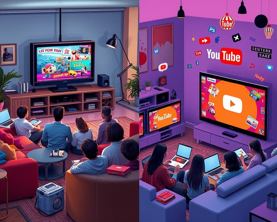 Trends in adverteren via televisie en YouTube