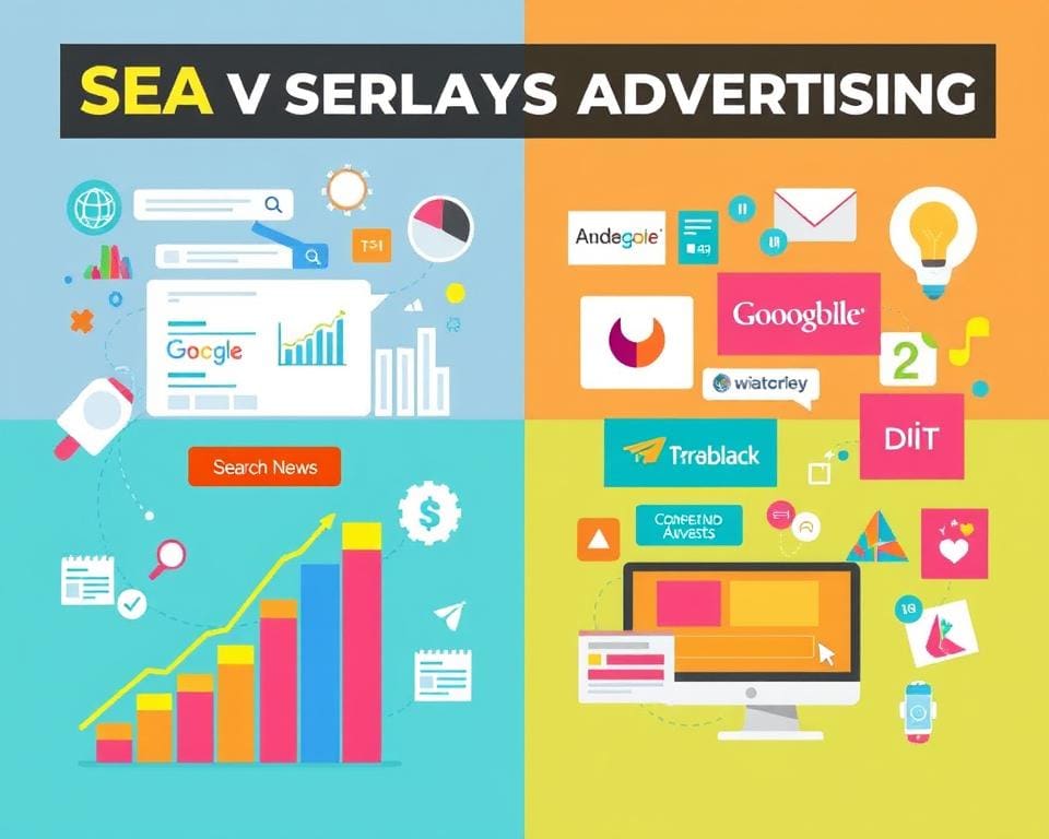 SEA versus display advertising: wat werkt beter?