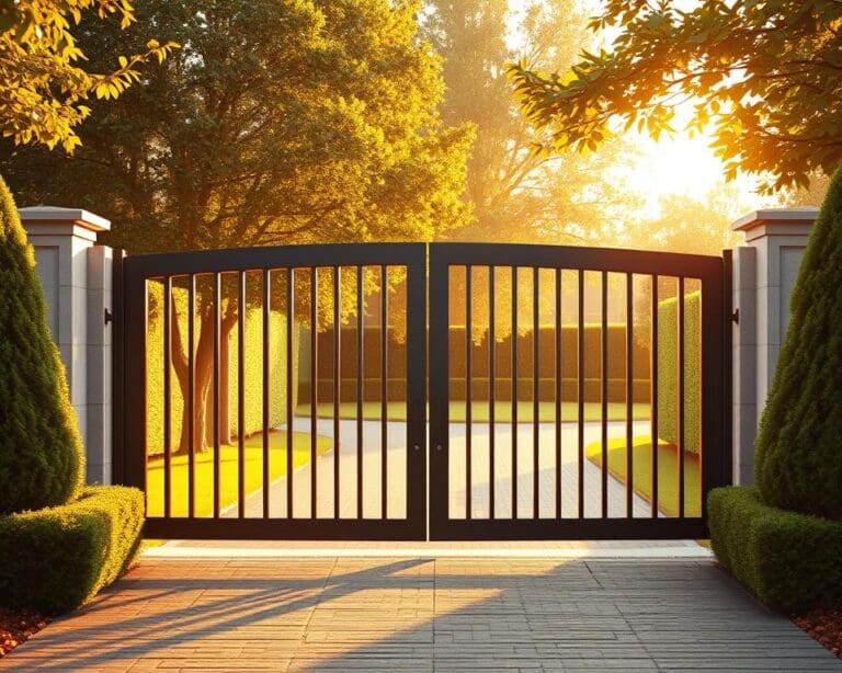Kan ik mijn oude poort vervangen door een draaipoort?