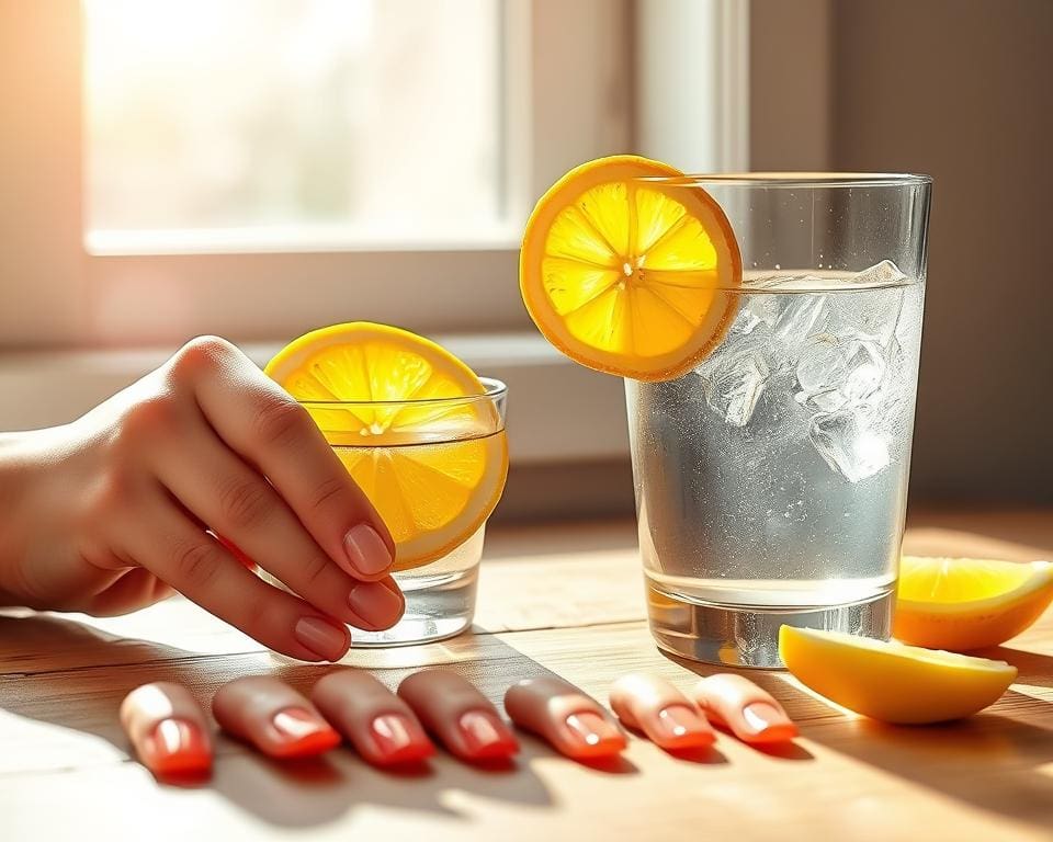 Citroen voor gezonde nagels