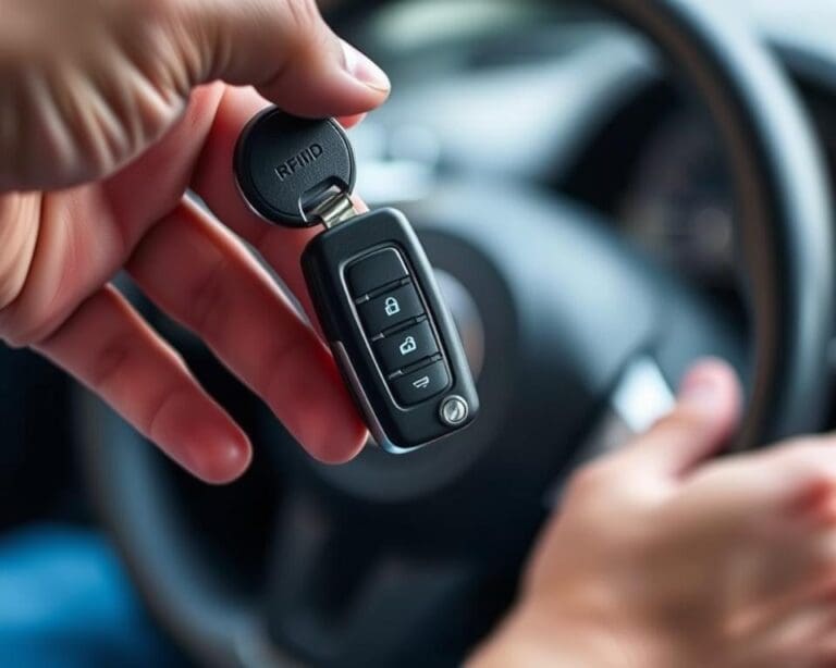 Kan een verloren autosleutel worden geblokkeerd?