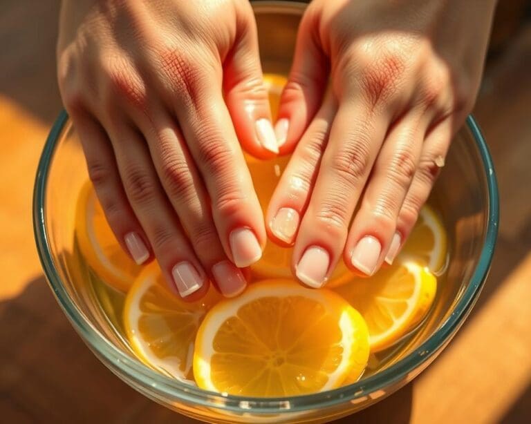 Wat doet een citroenbad voor je nagels?