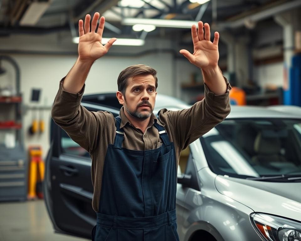 Wat doet een monteur als alle autosleutels kwijt zijn?
