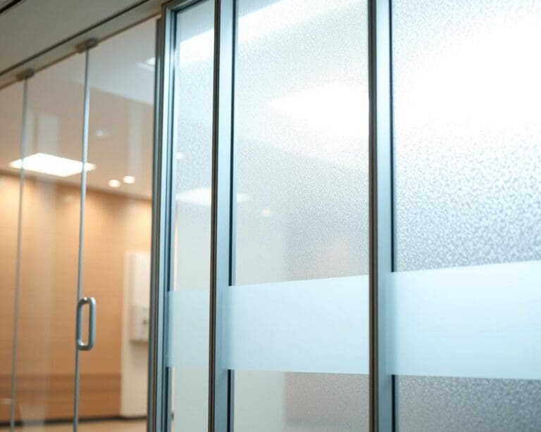 Is folie geschikt voor glas in zorginstellingen?