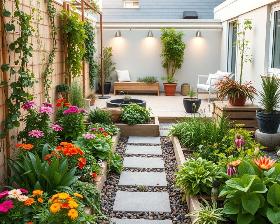 Kleine tuin groot benutten met slimme oplossingen