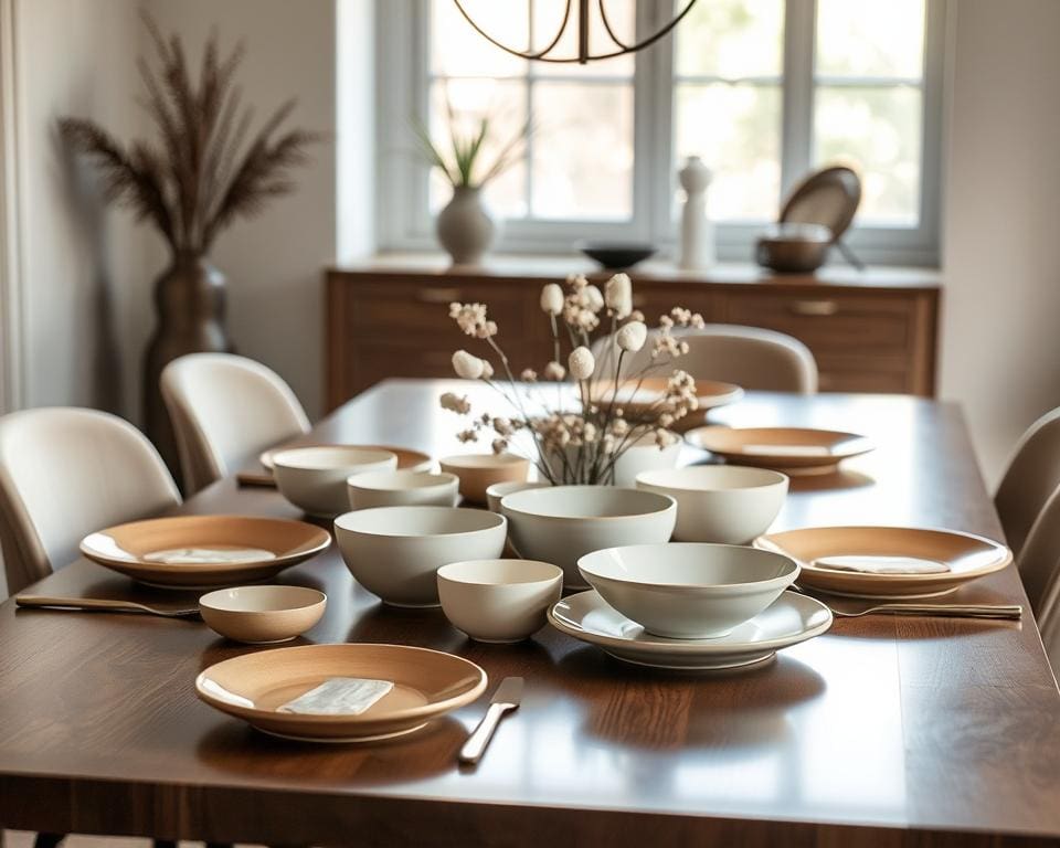 Serax borden in interieurdesign