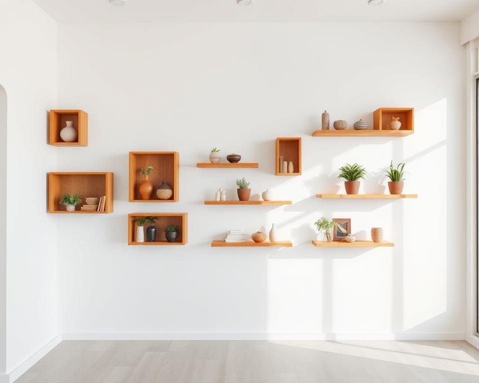 Wandplanken die zowel praktisch als decoratief zijn