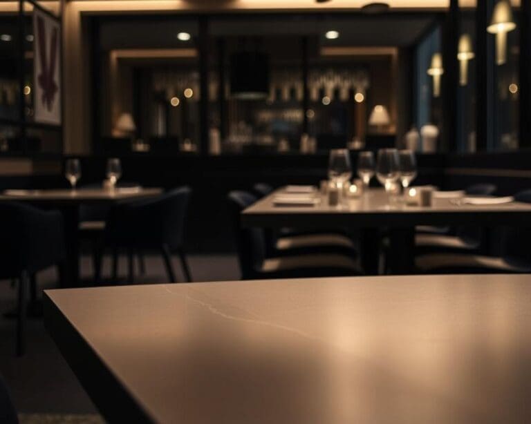 Zijn de tafels van Menu Copenhagen horeca-proof?