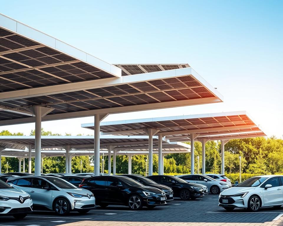 Zonnecarports voor duurzame bedrijfsoplossingen