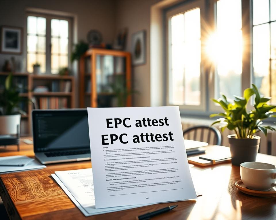 EPC attest aanvragen voor woning