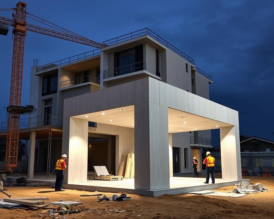 Waarom kiezen aannemers voor maatwerk prefab beton