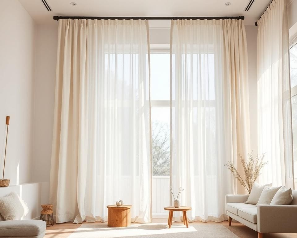 Waarom kiezen voor linnen gordijnen?