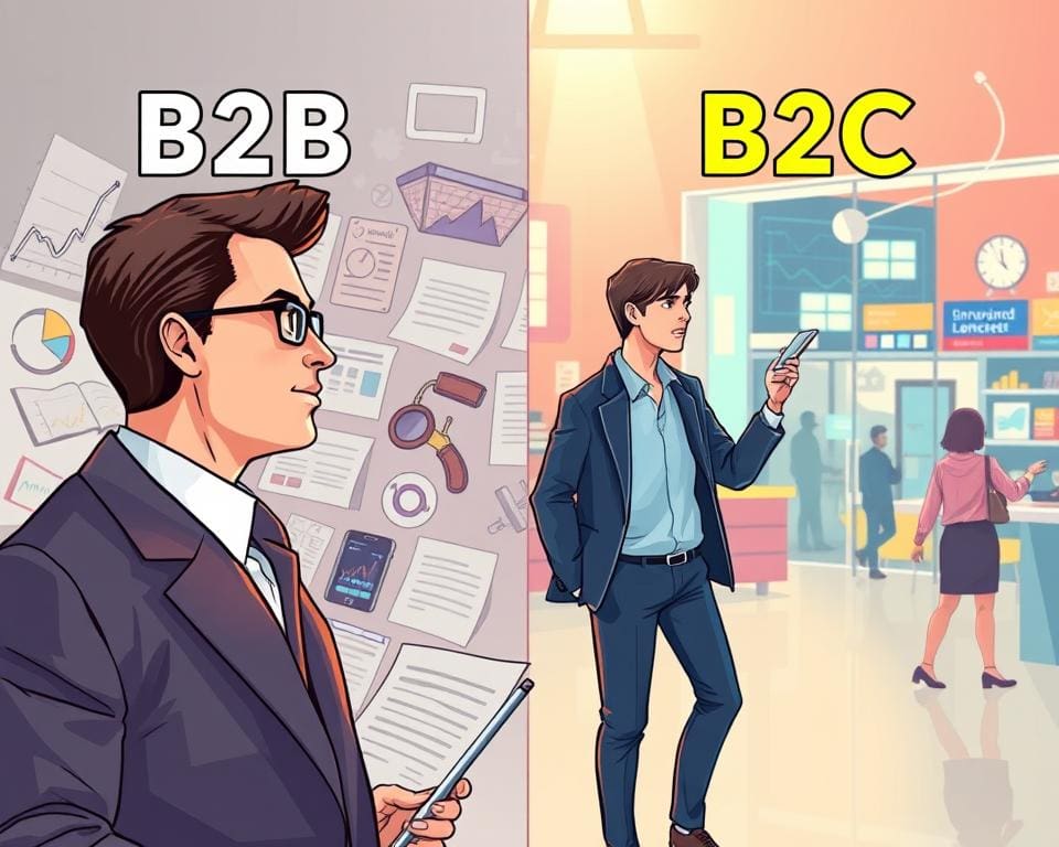 Wat is het verschil tussen B2B- en B2C-marketing?