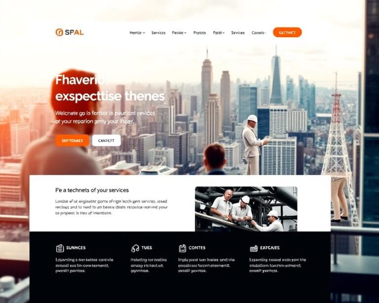 Webdesign voor technische dienstverleners