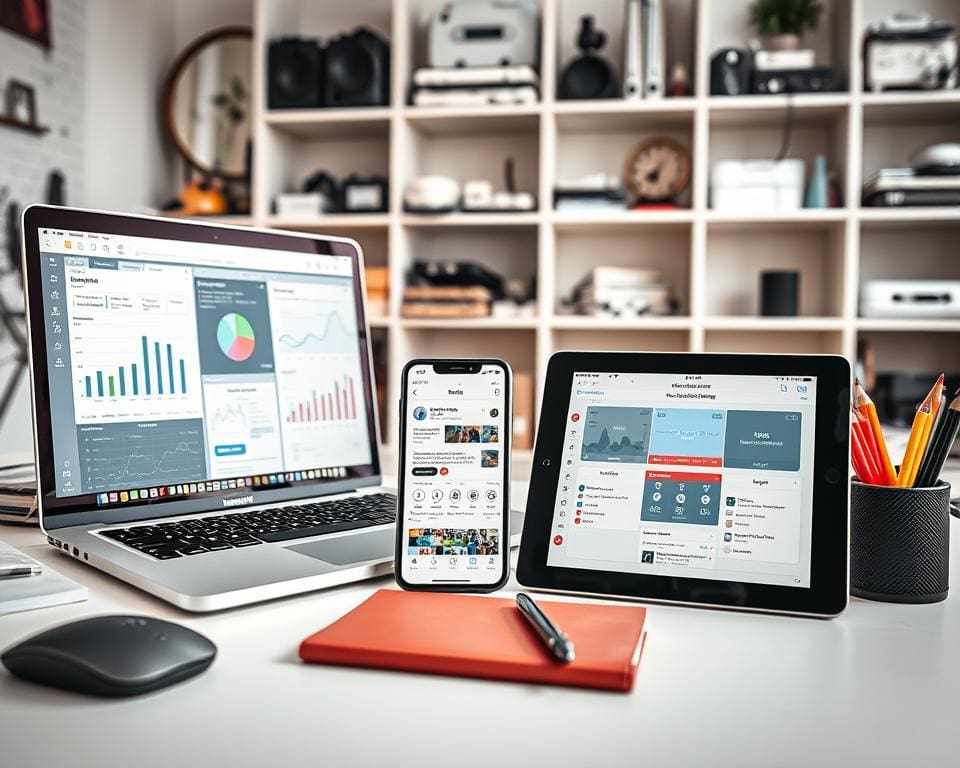 Welke tools helpen bij het beheren van campagnes?