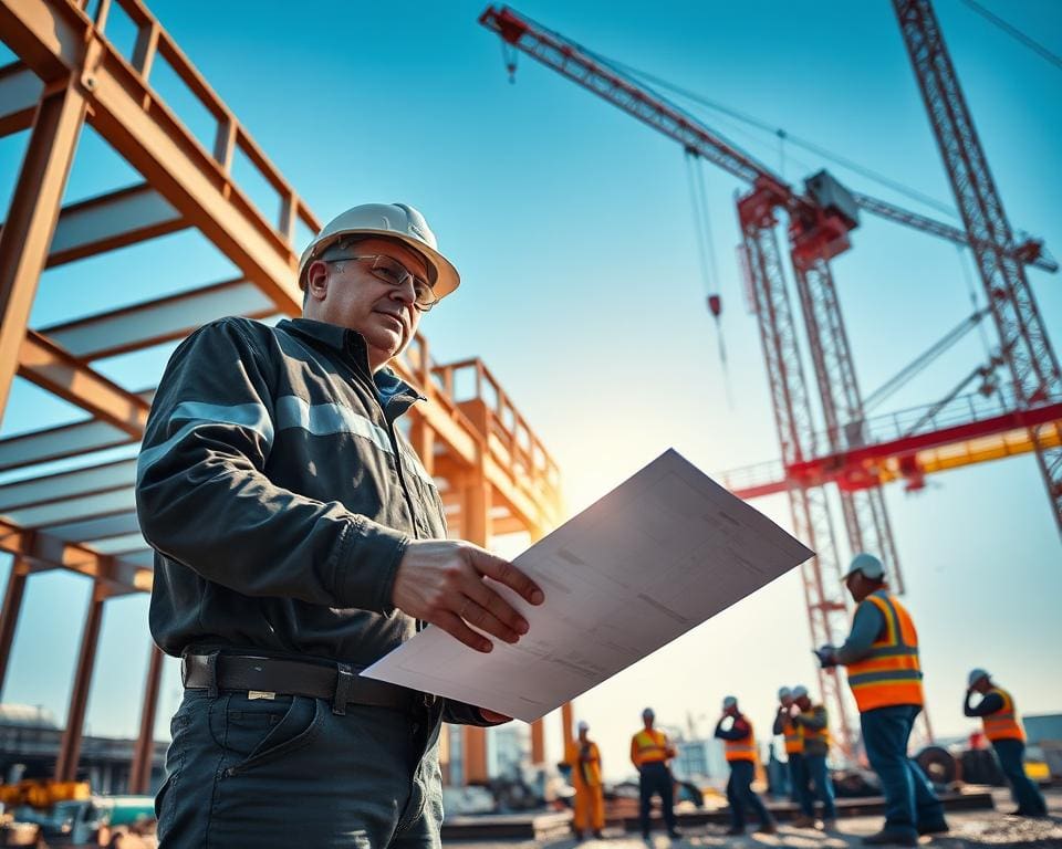 Wat doet een montageleider in staalbouw?