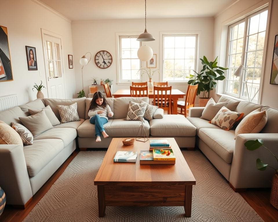 Wat zijn goede meubels voor een groeiend gezin?