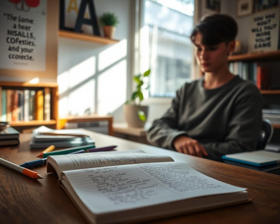 Hoe helpt journaling bij reflectie?