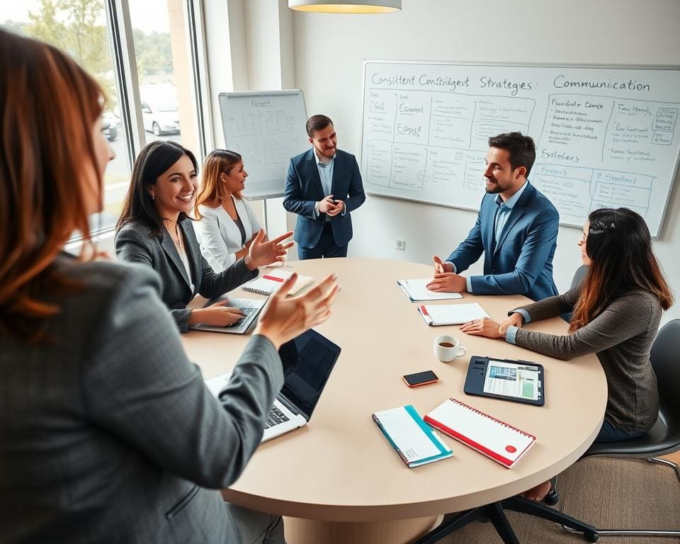 Hoe zorg je voor consistente communicatie?