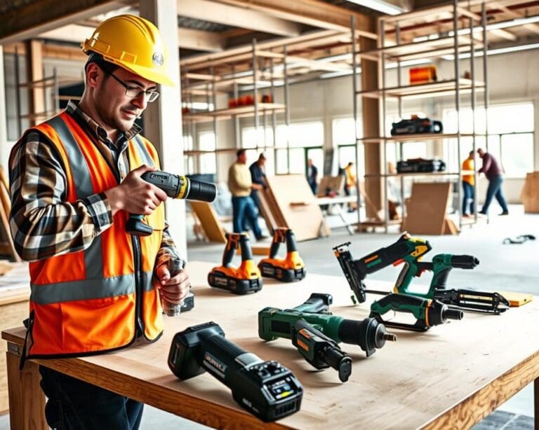 Wat maakt accugereedschap populair in de bouw?