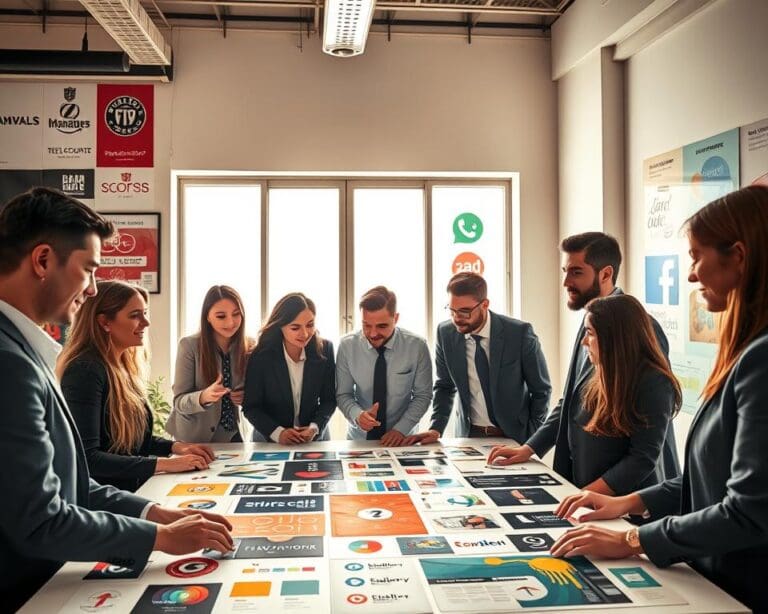 Hoe helpt visuele communicatie bij merkherkenning?