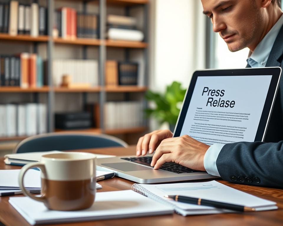 Hoe schrijf je een effectief persbericht?