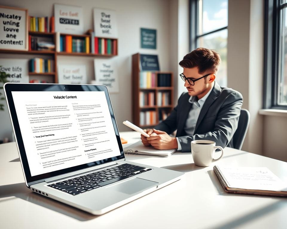Hoe creëer je waardevolle content?