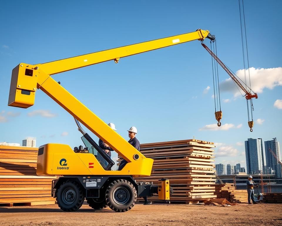 compacte hijskraan verhuur