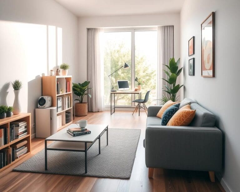 kleine woonkamer inrichten
