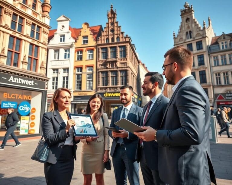 zichtbaarheid bedrijf Antwerpen