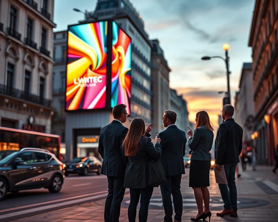 LED reclamebord
