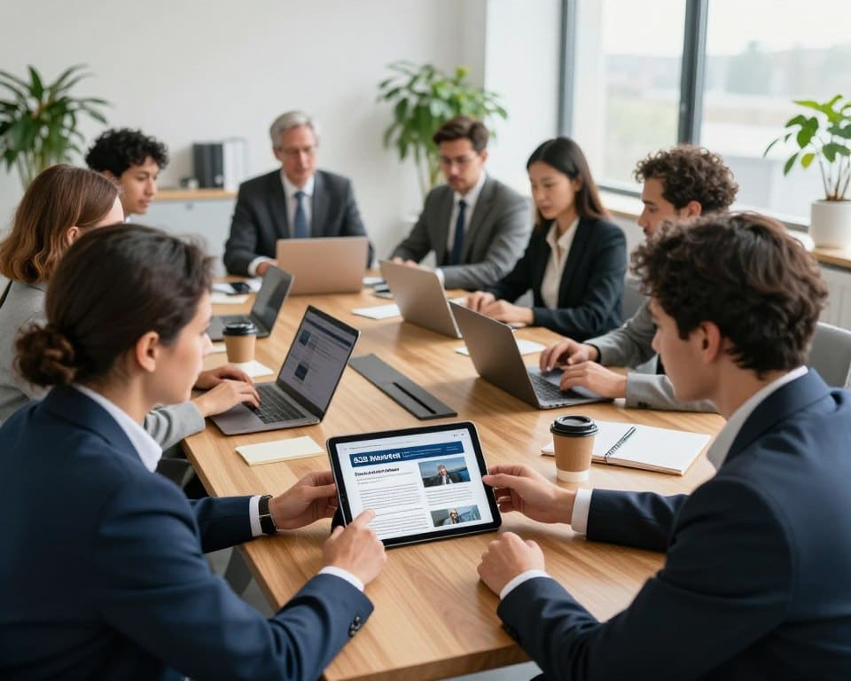 B2B-nieuwsbrief